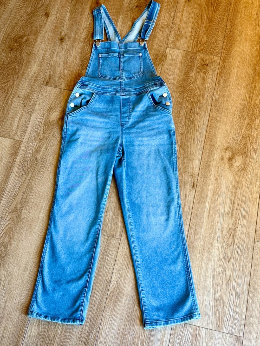Sonoma Light Wash Denim Overalls